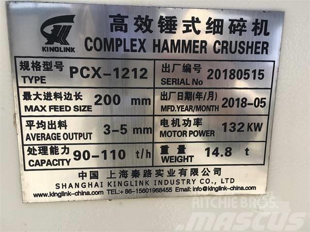 Kinglink PCX1212 Complex Hammer Crusher Pulverisierer