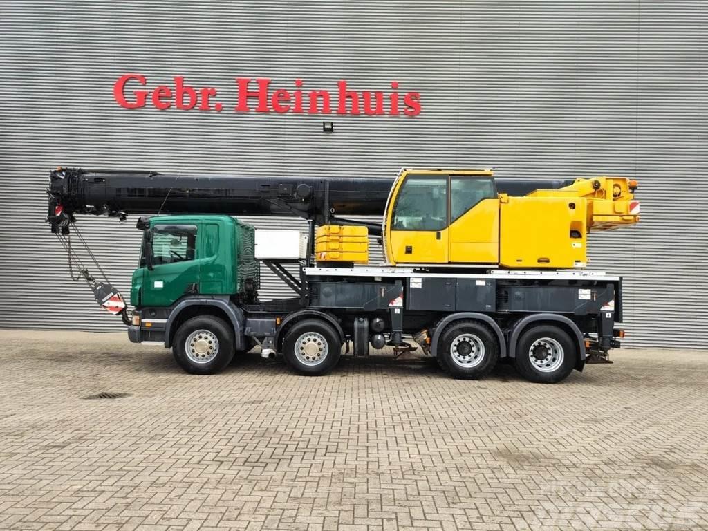 Liebherr LTF 1045-4.1 Scania P420 8x4 Euro 5 German Truck! Kranen voor alle terreinen