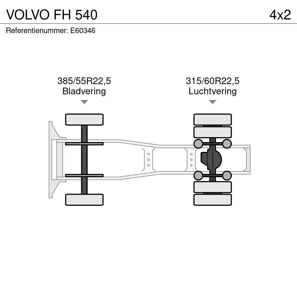 Volvo FH 540 Sattelzugmaschinen