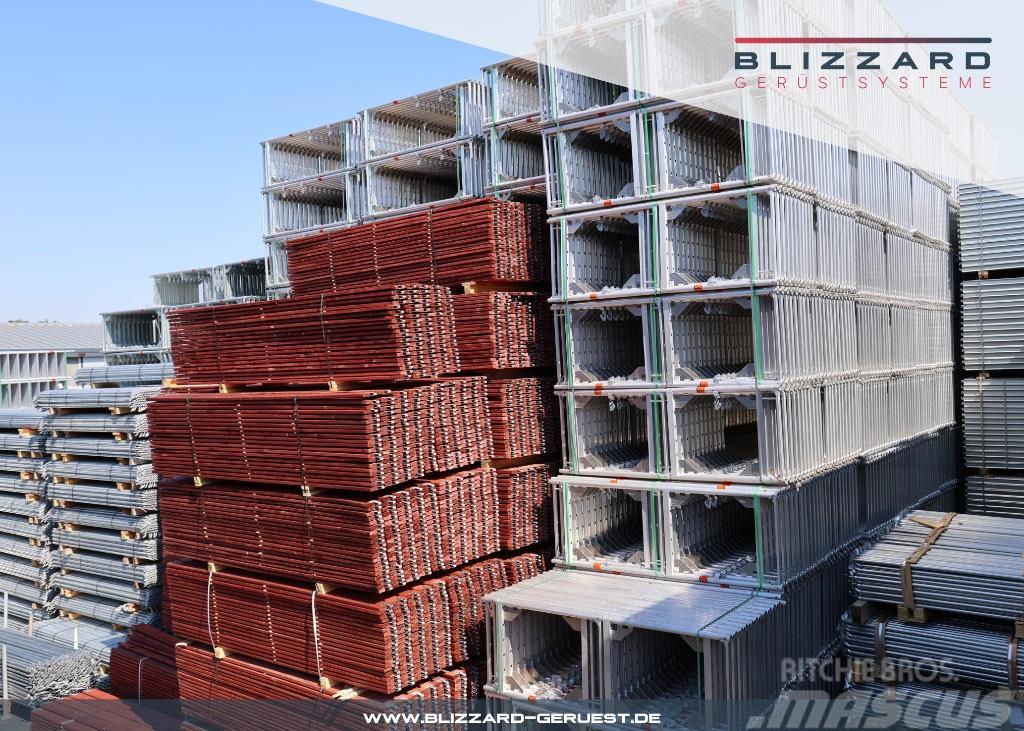 Blizzard 163,45 m² Stahlgerüst mit Robustböden NEU Gerüste & Zubehör