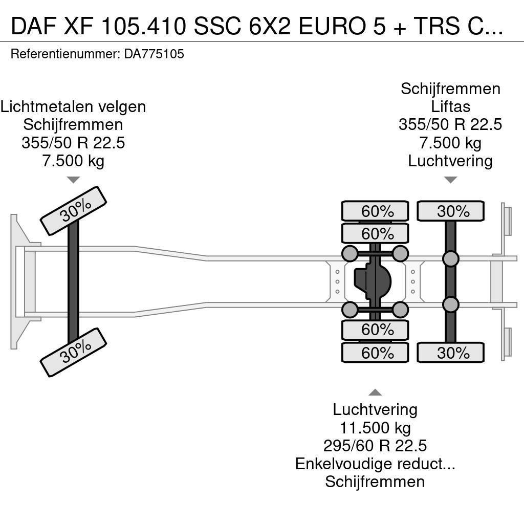 DAF XF 105.410 SSC 6X2 EURO 5 + TRS COOLING Kühlkoffer