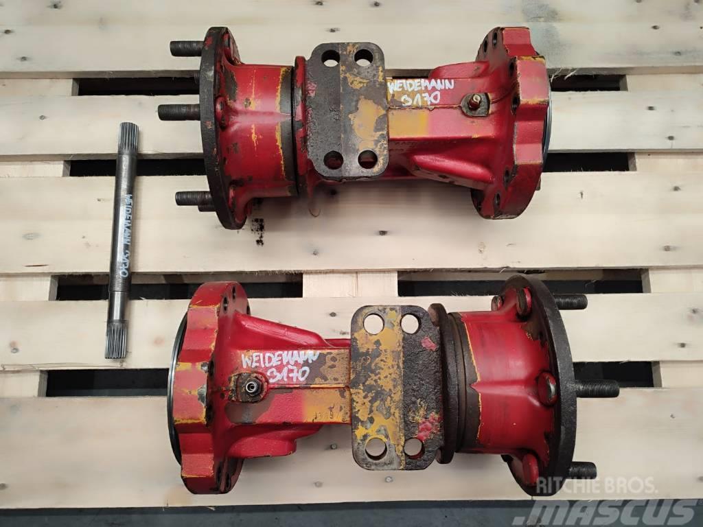 Weidemann Hub reduction gear, axle shaft, vagina 4472004095 LKW-Achsen