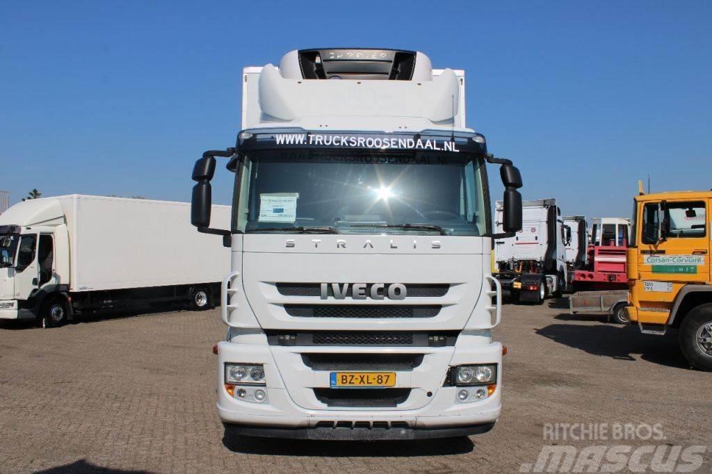 Iveco Stralis 6X2 EURO 5 + CARRIER + LIFT Kühlkoffer