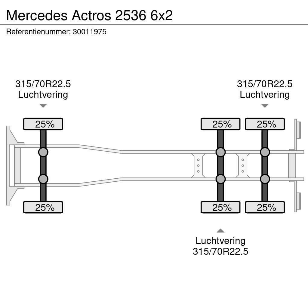 Mercedes-Benz Actros 2536 6x2 Kofferaufbau