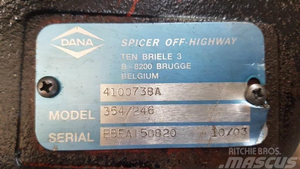  Dana Spicer 354 / 246 - Ahlmann AZ 150 - Transmiss Getriebe