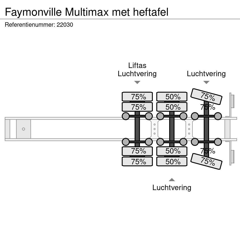 Faymonville Multimax met heftafel Tieflader-Auflieger