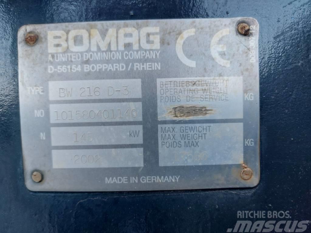 Bomag BW 216 D-3 Walzenzüge