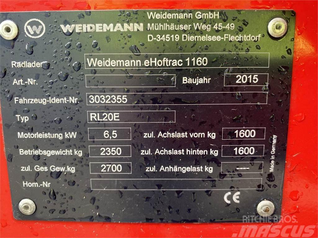 Weidemann 1160 EHOFTRAC Multifunktionslader