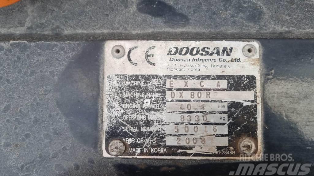 Doosan DX 80 R Midibagger  7t - 12t