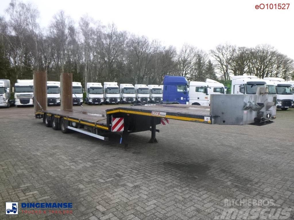 Faymonville 3-axle semi-lowbed trailer 50t + ramps Tieflader-Auflieger