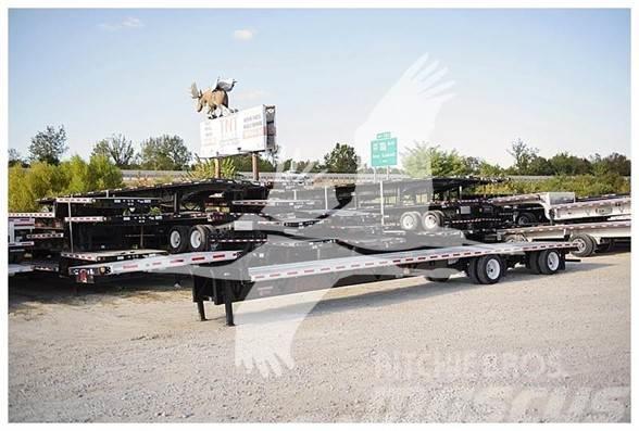 Fontaine For Rent-53 x 102 Combo Drop Deck CA legal rear a Tieflader-Auflieger