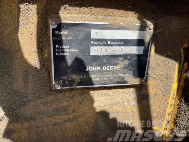 John Deere 85G Minibagger < 7t