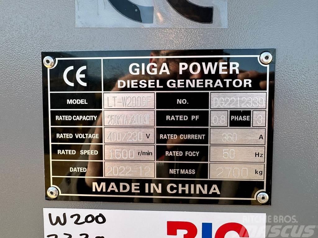  Giga power LT-W200GF 250KVA silent set Andere Generatoren