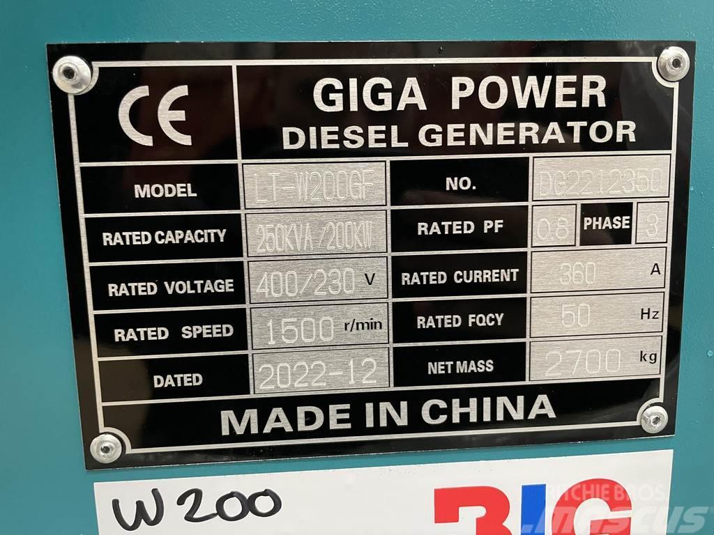  Giga power LT-W200GF 250KVA closed box Andere Generatoren