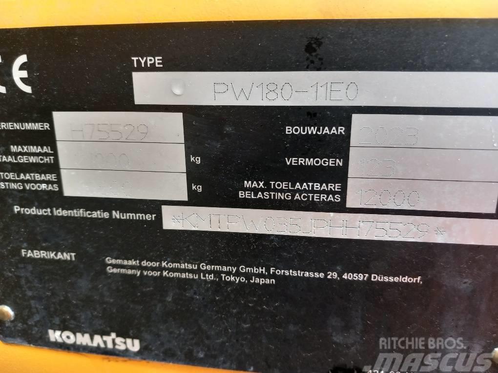 Komatsu PW180-11E0 Mobilbagger