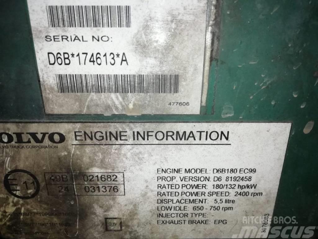 Volvo Engine D6B180 Motoren
