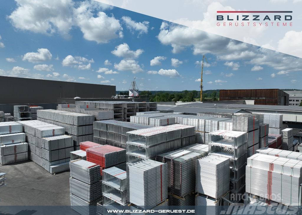 Blizzard Gerüstsysteme 61,24 m² neues Stahlgerüst mit Alubö Gerüste & Zubehör