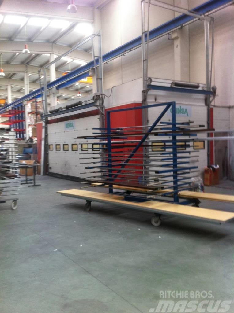  Paint Booth 15mx5mx5.9m air flow second hand Andere