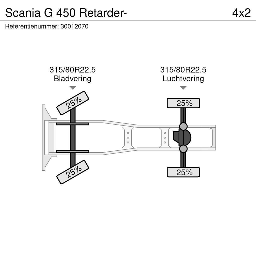 Scania G 450 Retarder- Sattelzugmaschinen