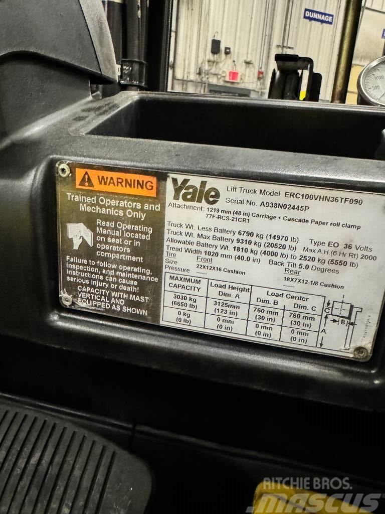 Yale ERC100VH Elektrische heftrucks