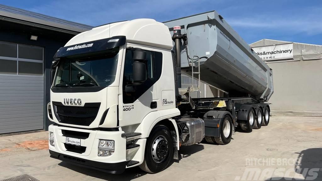 Iveco STRALIS AT440 T400 4X2 tipp. hydr.-retarder-acc Sattelzugmaschinen