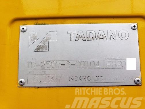 Tadano TR250M-6 Ruwterrein kranen