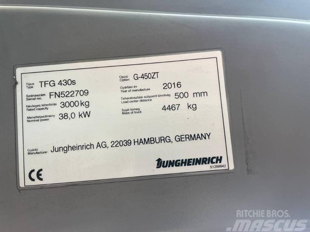 Jungheinrich TFG 430s LPG heftrucks