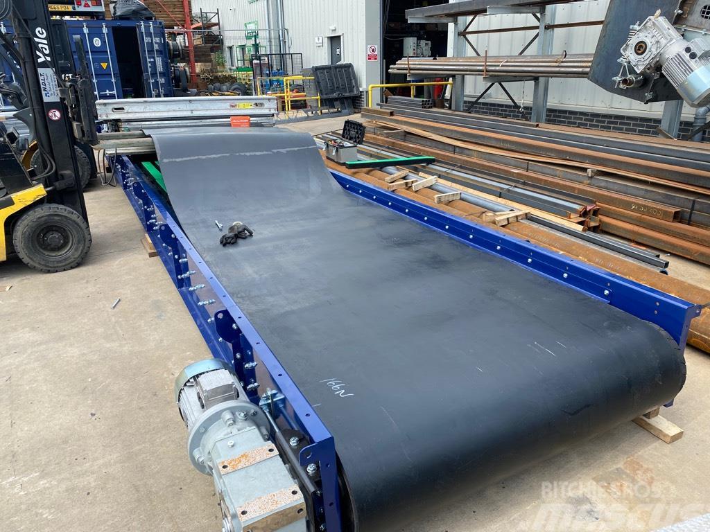  Recycling Conveyor RC Conveyor 1 meter wide x 10 m Förderbandanlagen