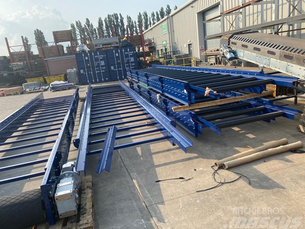  Recycling Conveyor RC Conveyor 1 meter wide x 10 m Förderbandanlagen