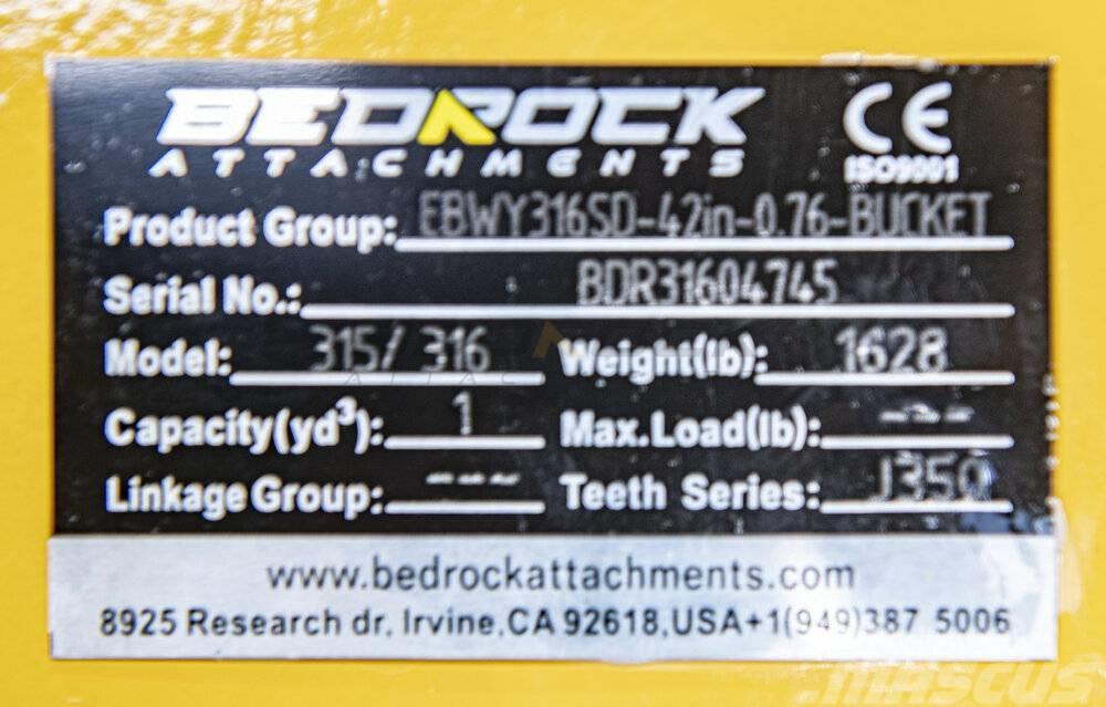 CAT 42" Severe Rock Bucket 315D/F,316E/F,318D2/E/F Andere Zubehörteile