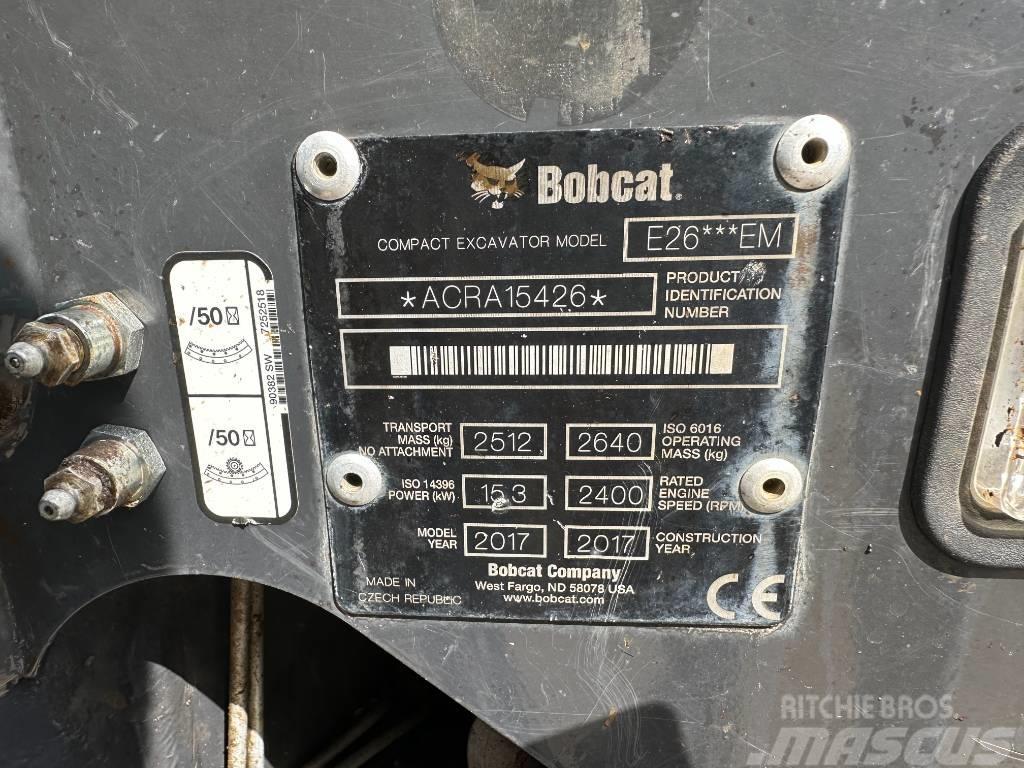 Bobcat E 26 Minibagger < 7t