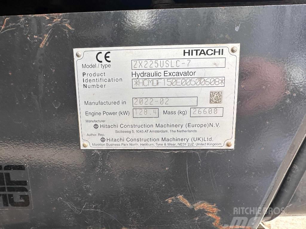 Hitachi ZX 225 uslc-7 Raupenbagger