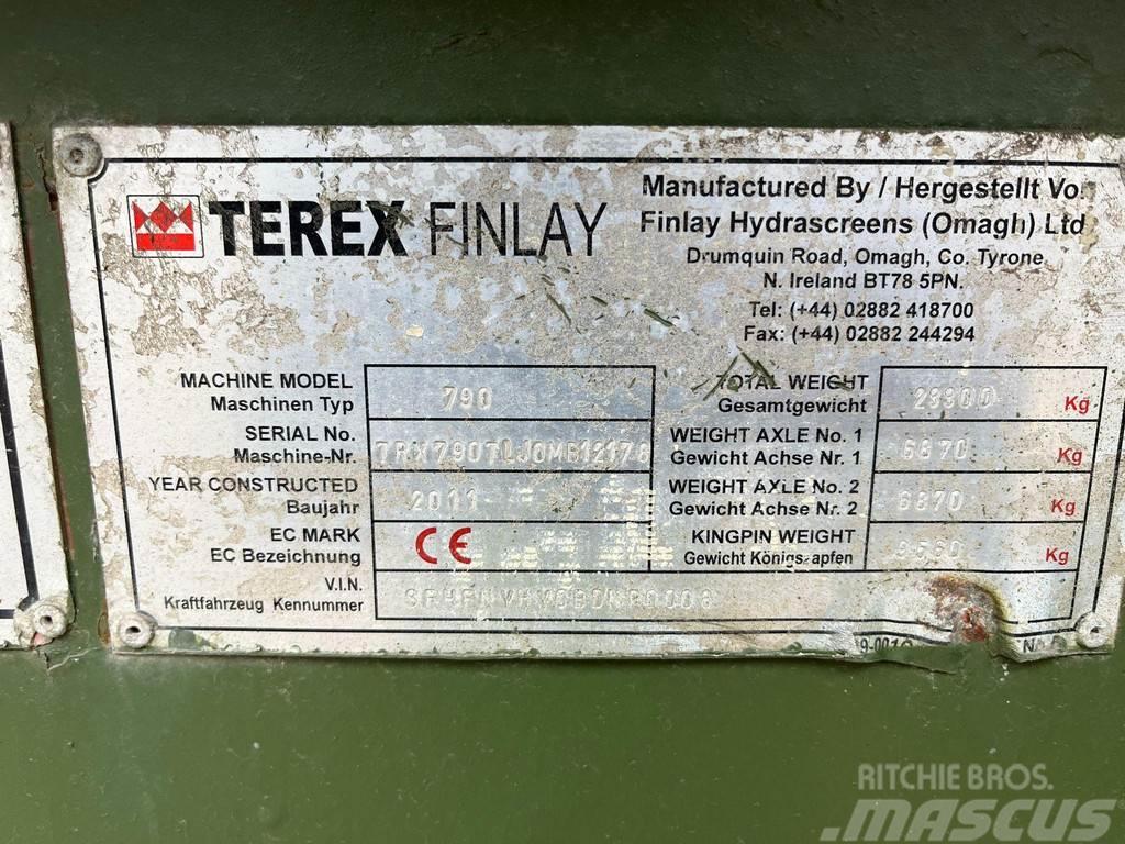 Terex Finlay 790 SCREENER PRODUCTIVITY UP TO 250 ton/h - Sieb- und Brechanlagen