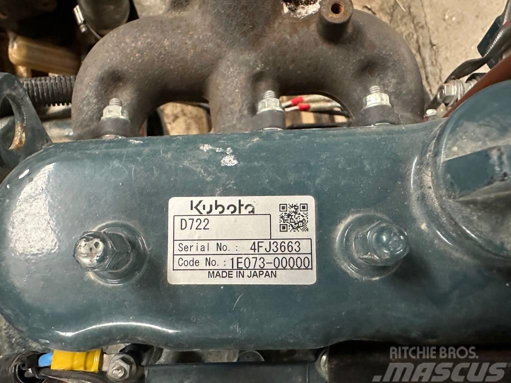 Kubota D 722 ENGINE Motoren