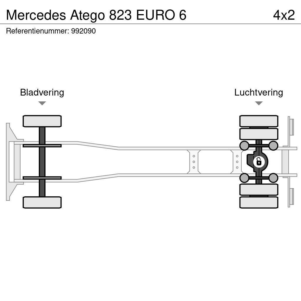 Mercedes-Benz Atego 823 EURO 6 Pritsche & Plane