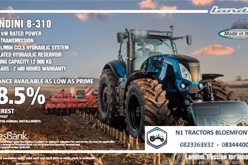 Landini PROMO - Landini 8-310 (215kW) Traktoren