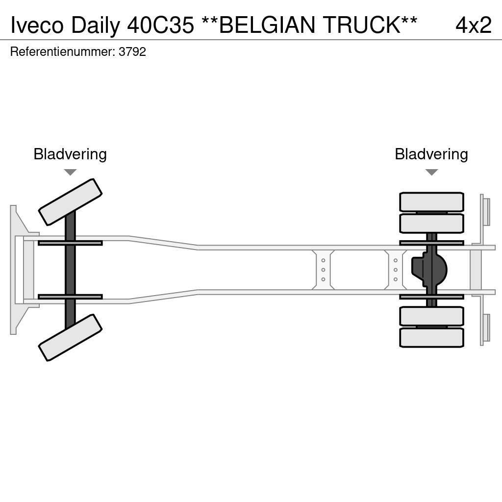 Iveco Daily 40C35 **BELGIAN TRUCK** Kofferaufbau