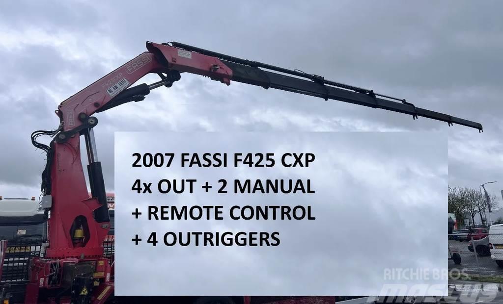 Fassi F425CXP + REMOTE + 4 OUTRIGGERS - 4x OUT + 2 MANUA Andere Zubehörteile