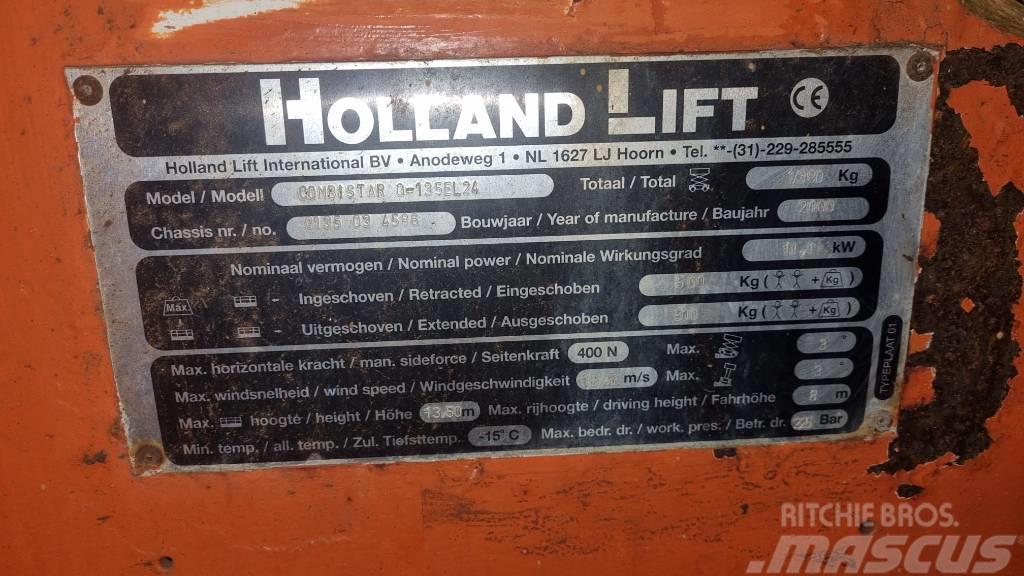 Holland Lift Q 135 EL 24 Scheren-Arbeitsbühnen