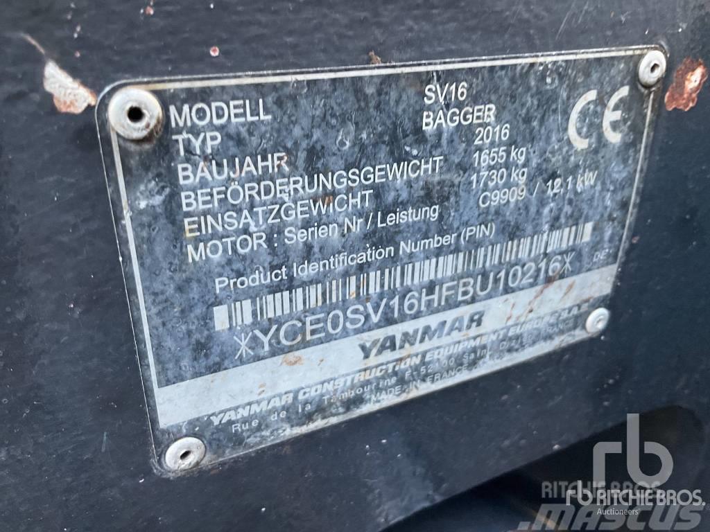 Yanmar SV 16 Minibagger < 7t