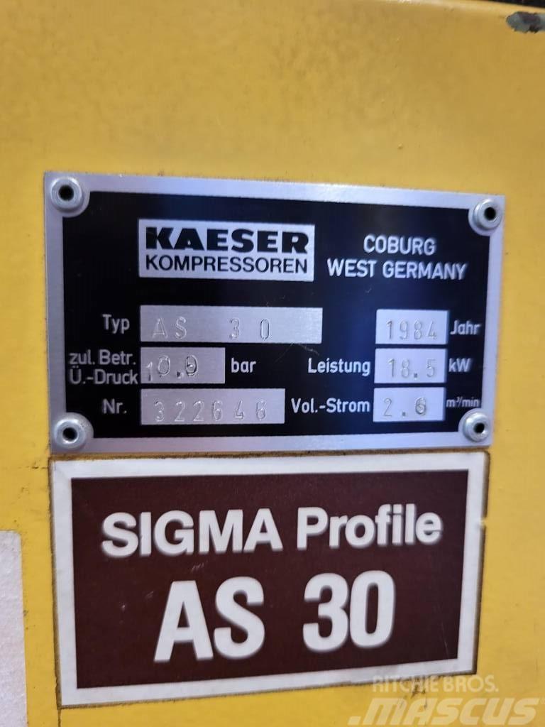 Kaeser AS 30 10 Bar 18,5 kW Kompressoren