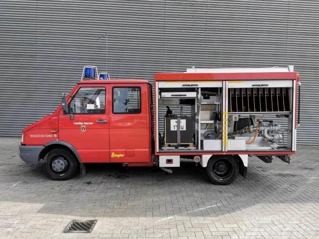 Iveco TurboDaily 49-10 Feuerwehr 15.618 KM 2 Pieces! Löschfahrzeuge