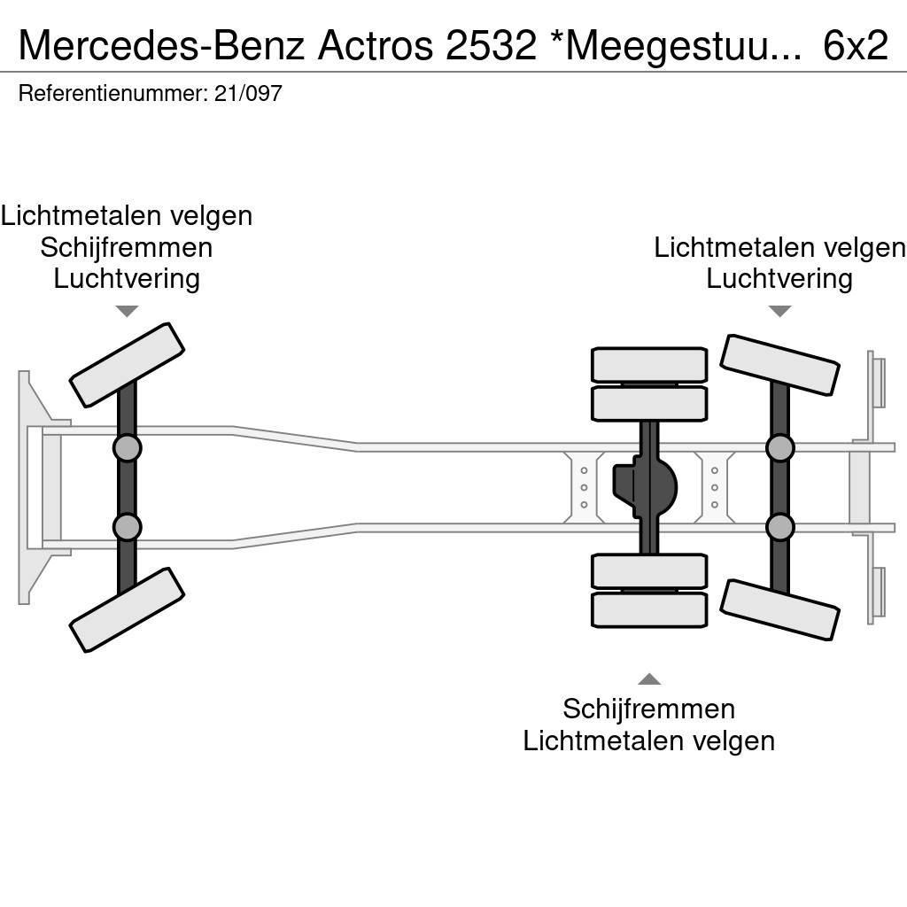 Mercedes-Benz Actros 2532 *Meegestuurd as*Bluetooth*Airco*Cruise Abrollkipper