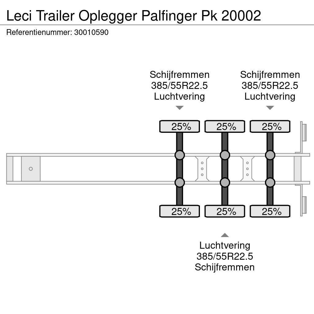 Leci Trailer Oplegger Palfinger Pk 20002 Pritschenauflieger
