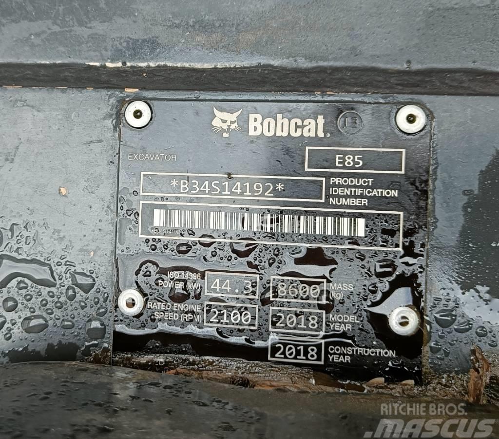 Bobcat E 85 / 8600kg / Midibagger  7t - 12t