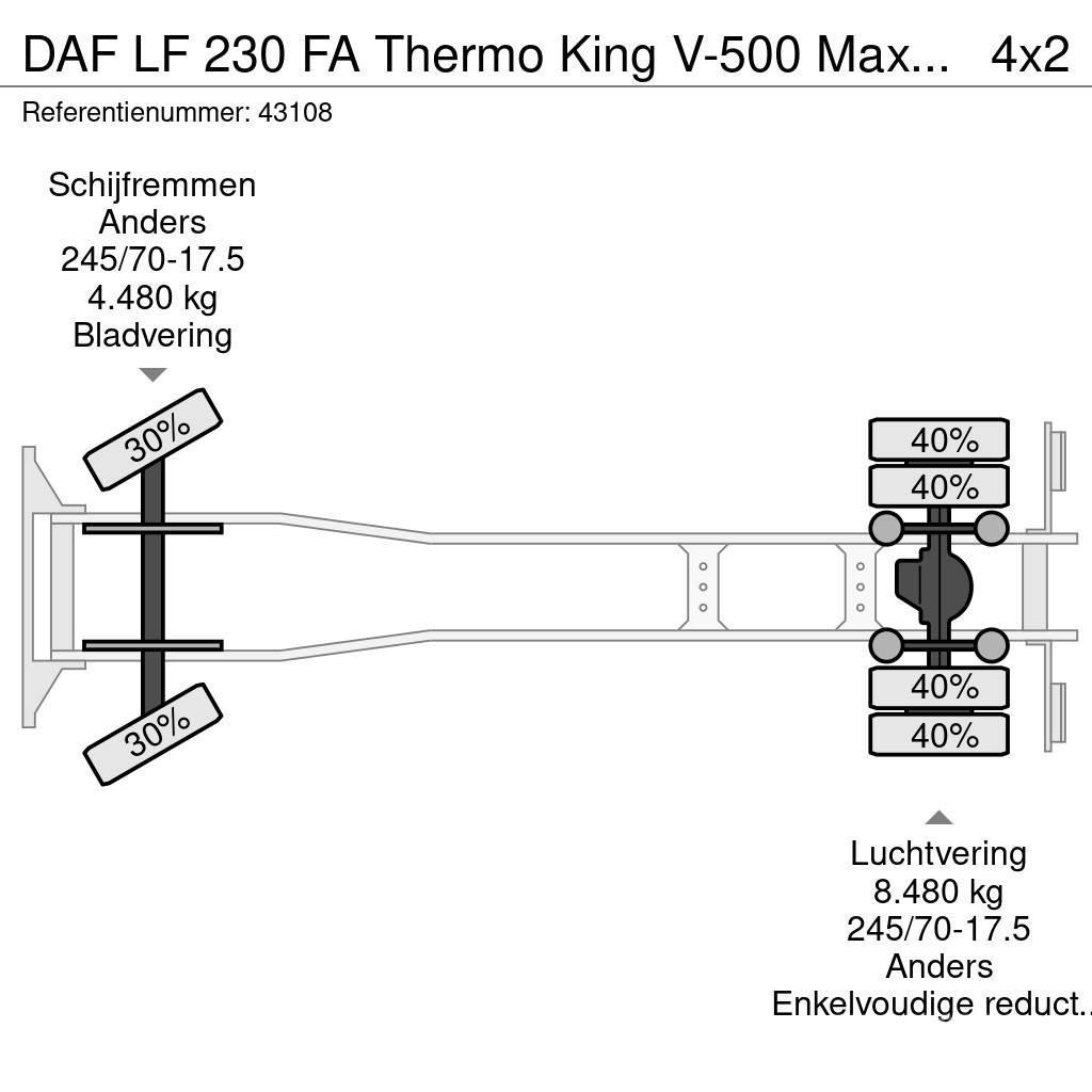 DAF LF 230 FA Thermo King V-500 Max Tiefkühler Kühlkoffer