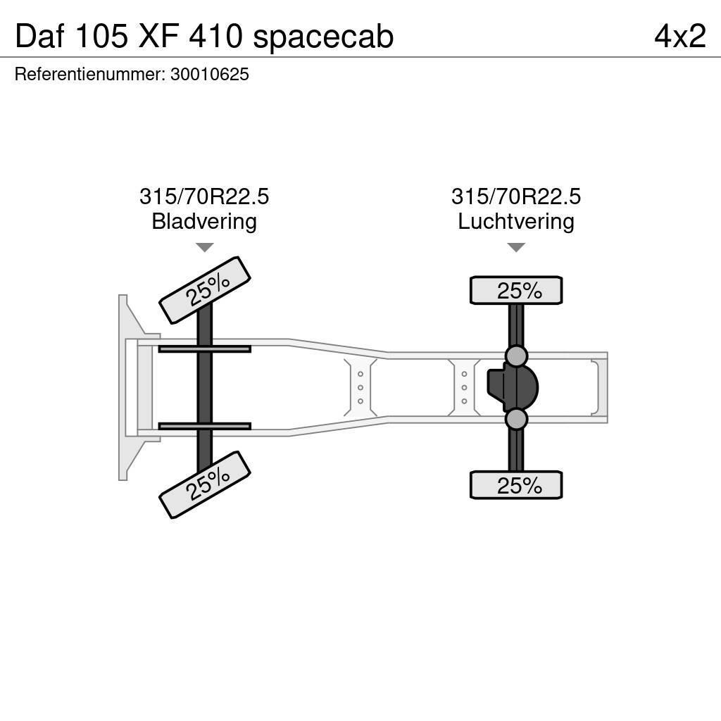 DAF 105 XF 410 spacecab Sattelzugmaschinen