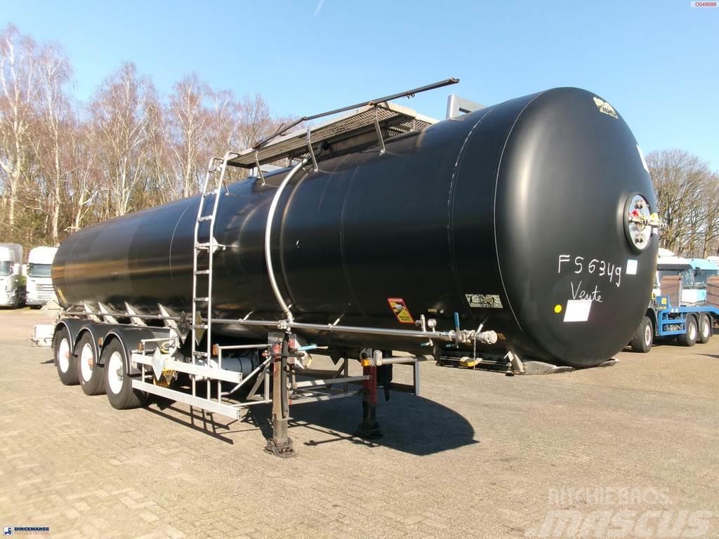 Magyar Bitumen tank inox 32 m3 / 1 comp + ADR Tankauflieger