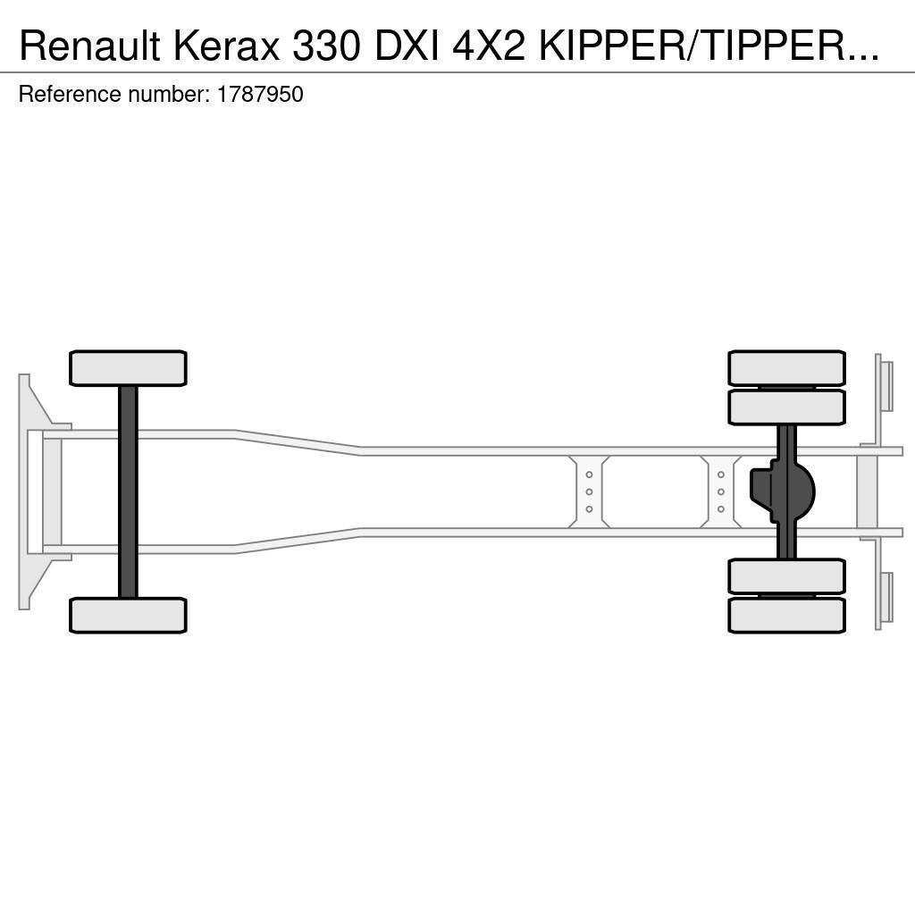 Renault Kerax 330 DXI 4X2 KIPPER/TIPPER ONLY 27.000 KM !!! Kipper