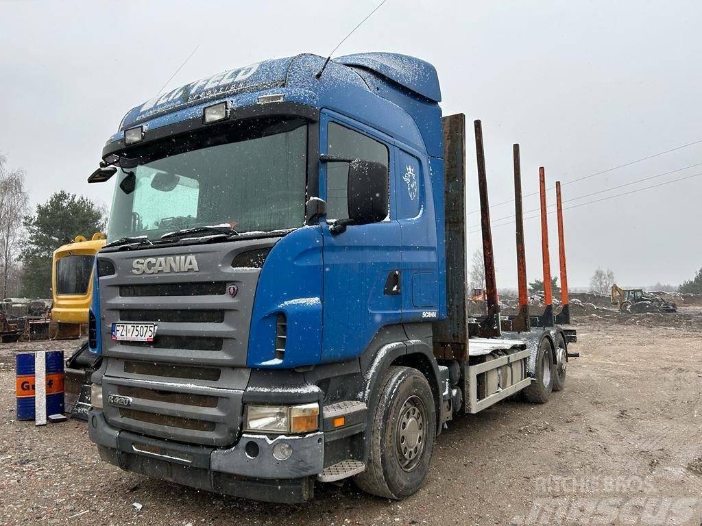 Scania R 420 Holztransporter
